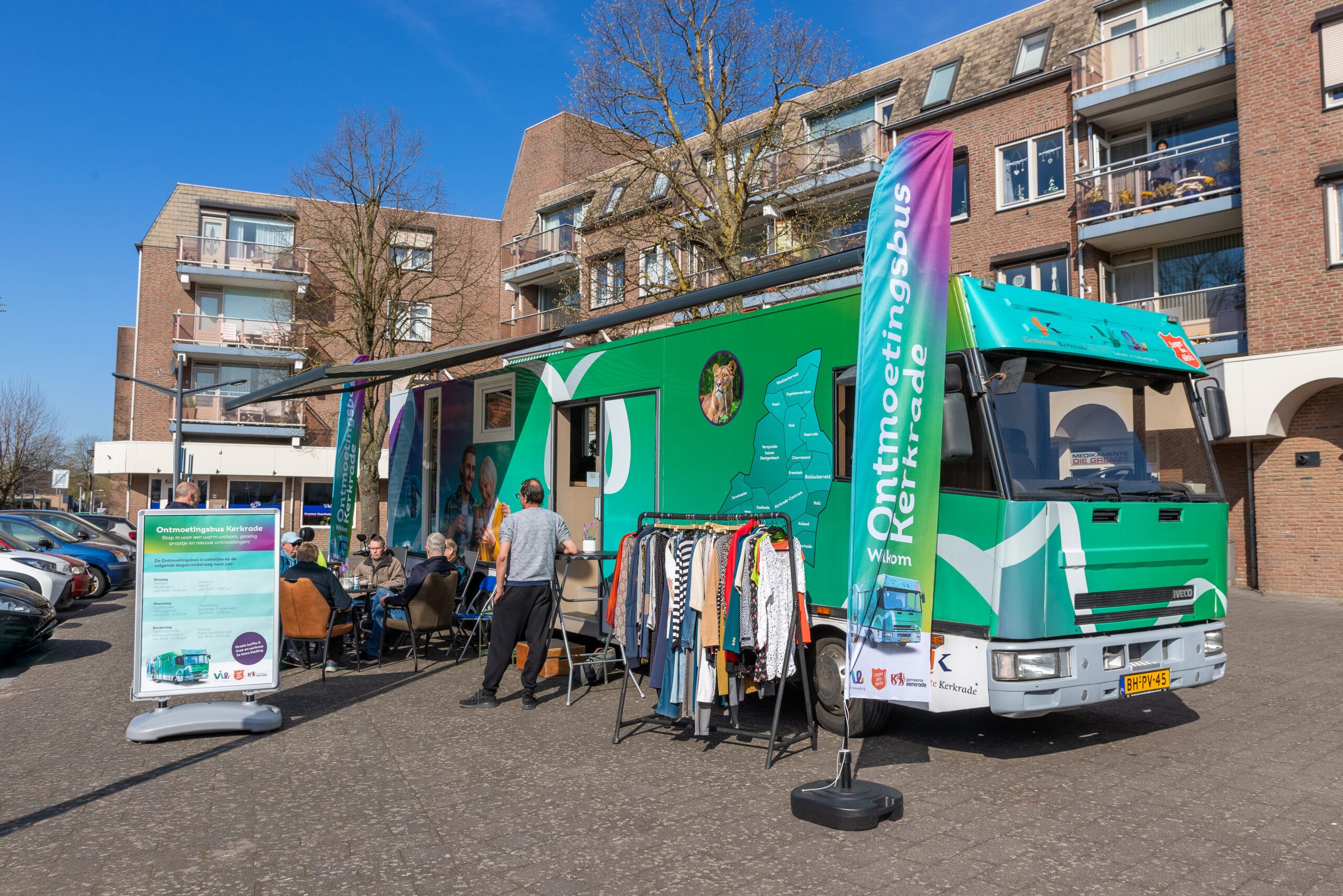 Ontmoetingsbus Leger des Heils