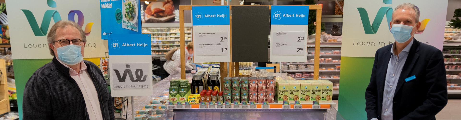 Vie en Albert Heijn XL Kerkrade initiëren het Vie-schap
