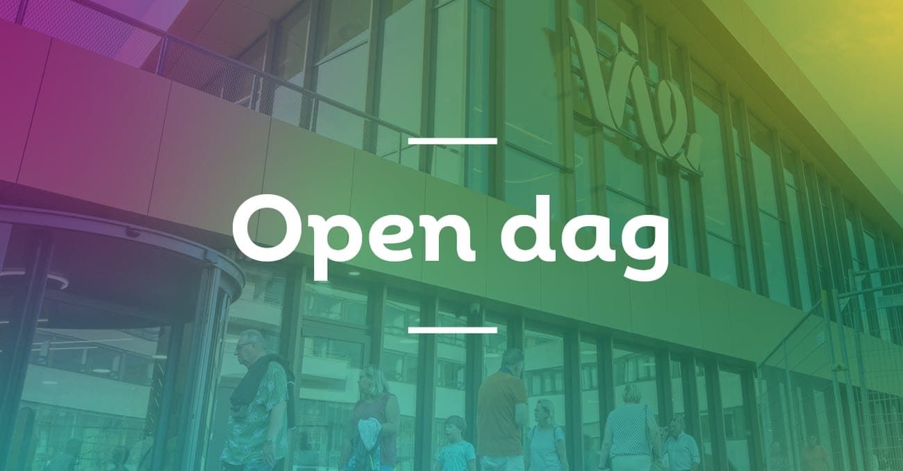 Kom naar de open dag bij Vie op 23 maart!